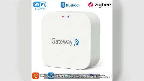 Tuya Smart Life Multi-mode Gateway Smart Home Automation Hub ZigBee WiFi Bridge Bluetooth Mesh Voice