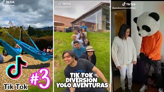 TIK TOK DIVERSION YOLO AVENTURAS, YOLO , MARIANA , NANDO , PANDA #3