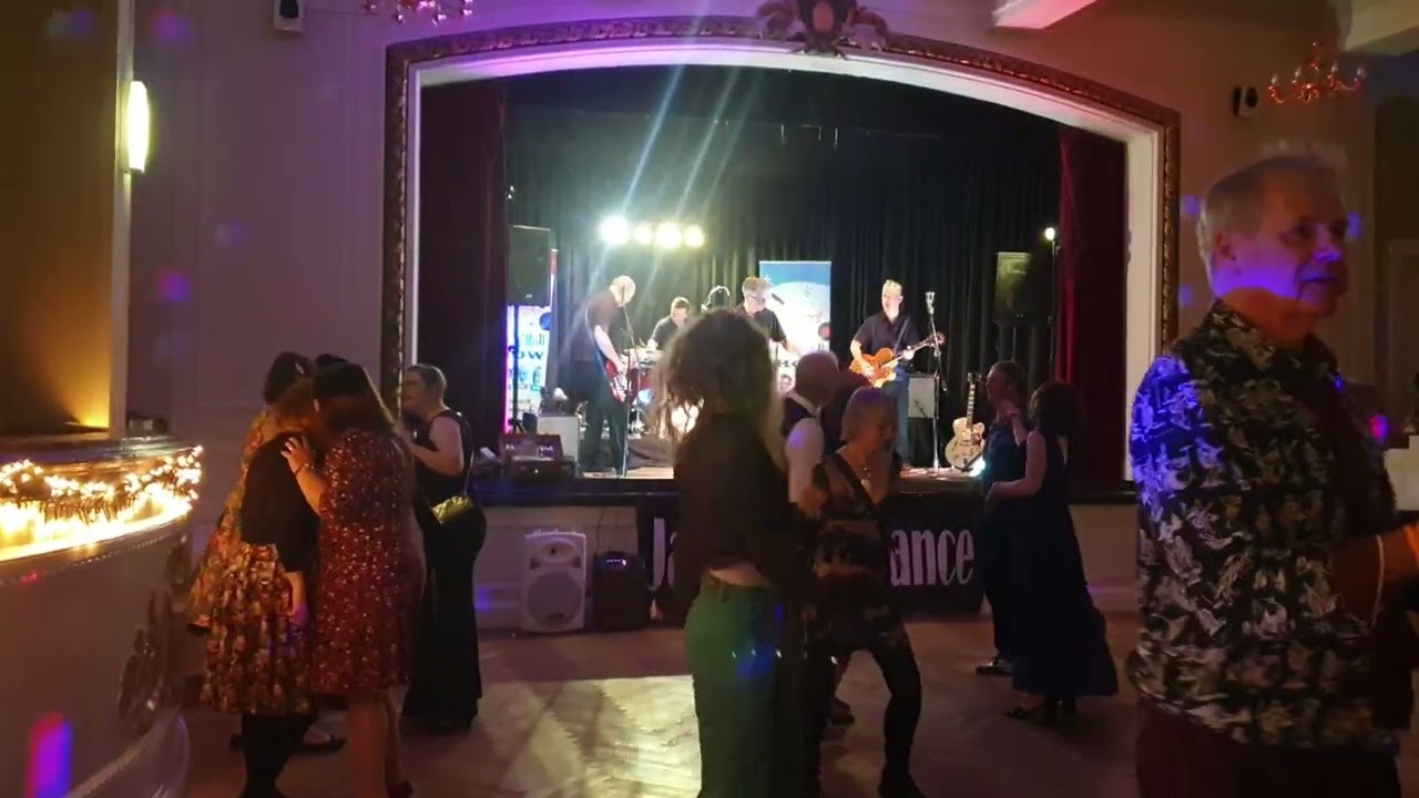 The Jetsons performing Blue suede shoes at The Cumbria Grand Jan 13th 2024