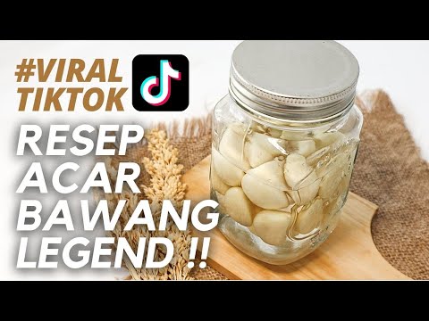 TERNYATA ENAK !!! CUMA 3 BAHAN | CARA BIKIN ACAR BAWANG YANG BENAR ANTI GAGAL