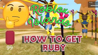how to get ruby in islands | 2021 Roblox (skyblock) | FunZone