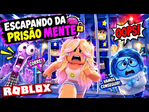 Escapando da prisão de divertida mente 😱 #roblox #obby #gameplay #gaming