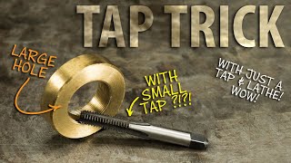 Using a TAP as Thread Boring Tool