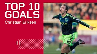 TOP 10 GOALS - Christian Eriksen