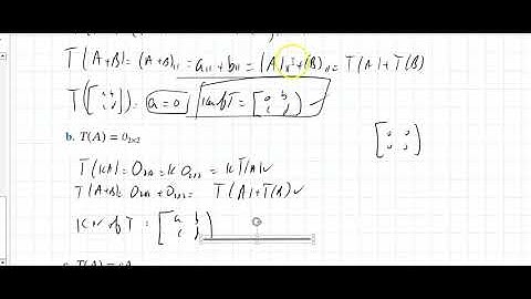 8.1 General Linear Transformation