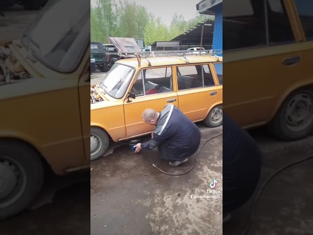 Сделай для себя очень удобный домкрат!  #автодокшатура #гараж