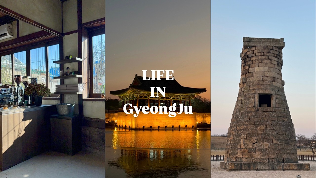 경주여행 Vlog - 용산회식당, 천마총, 경주대릉원, 최영화빵, 보우하사 카페, 오복닭집, 힐튼호텔, 아라비카커피숍, 송도해수욕장, POSCO 포스코, 제비쵸리