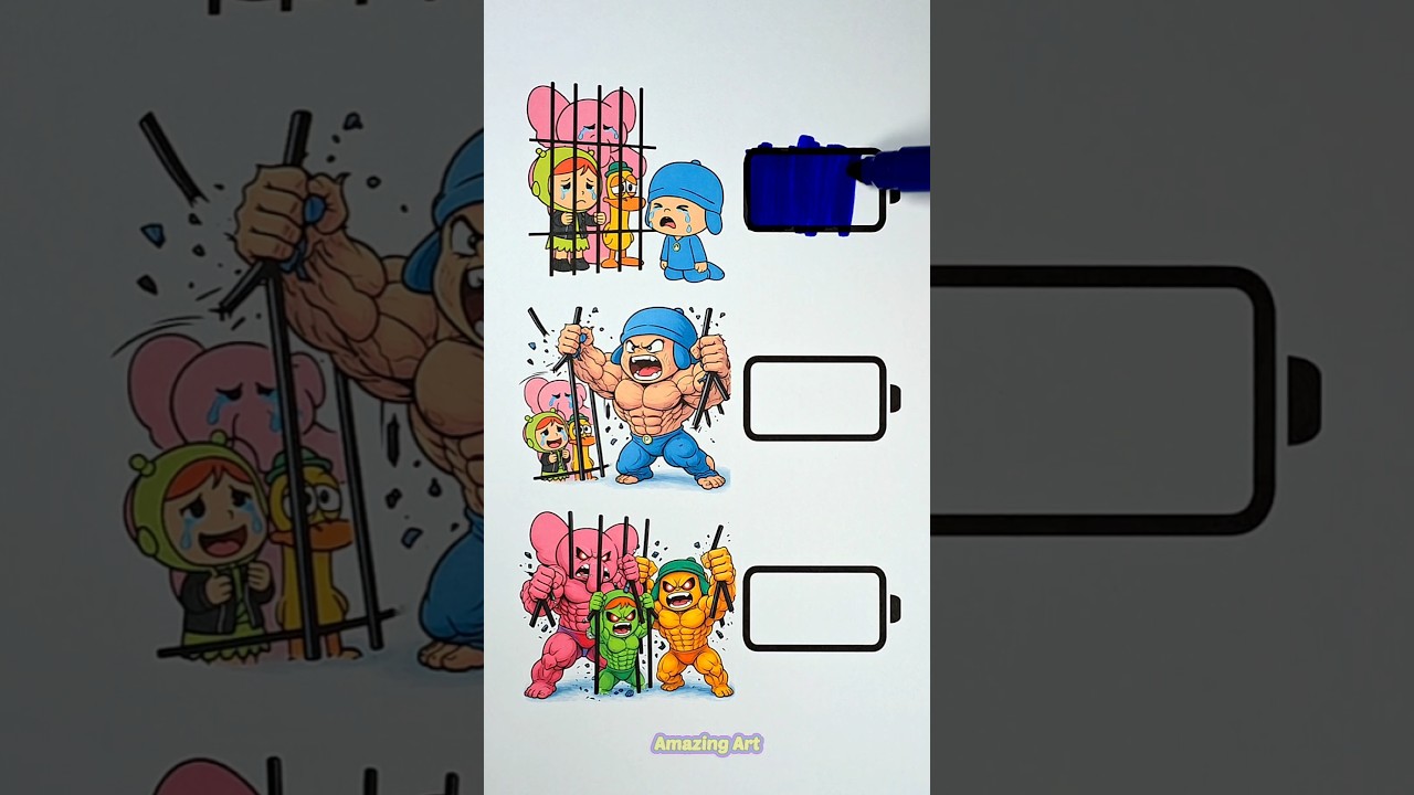 Unboxing Niddle Pop Pocoyo X Nina Vad Boyz X Elly 3ver Battery Drawing Challenge! 
