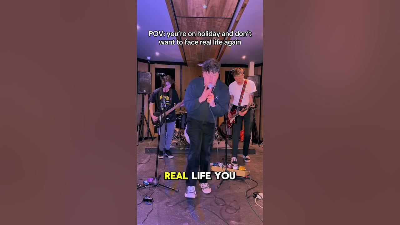 We wrote this song about wanting a permanent holiday and a care free life #altrock #altmusic We wrote this song about wanting a permanent holiday and a care free life #altrock #altmusic