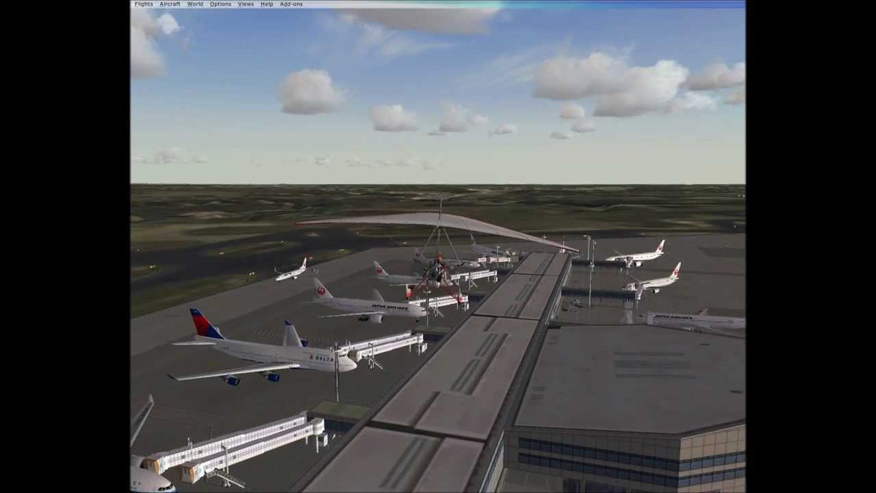 FSX Tokyo Narita International Airport (RJAA) - YouTube