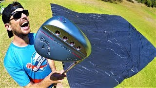 FUNNY SLIP 'N SLIDE GOLF CHALLENGE!