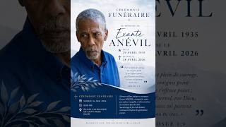 Cérémonie Funéraire de Monsieur Exanté ANÉVIL