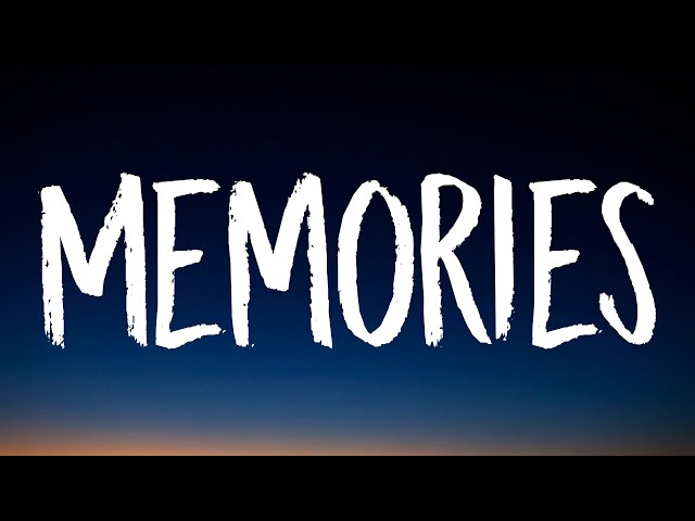 Conan Gray - Memories (Lyrics) class=