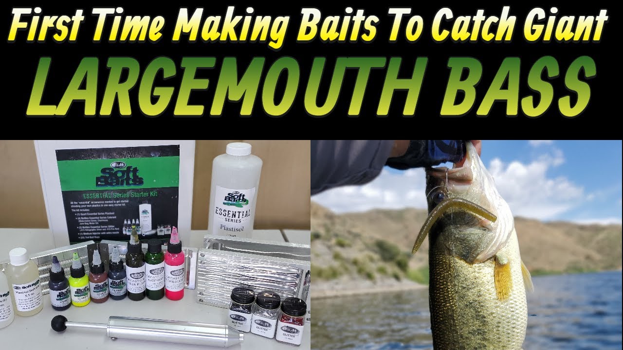 Apache Lake, AZ First Time Making Baits to Catch GIANT Largemouth Bass AZFishing fishing