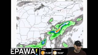 Daily forecast video Monday August 2nd, 2021