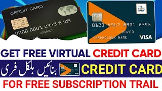 How To Create Free Virtual Credit Card in 2023 | Card for Subscription FREE Virtual Card for Trials