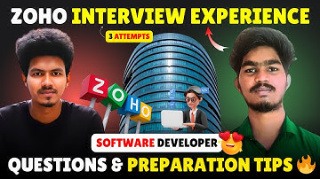 ZOHO Software Developer Interview Experience Tamil | 2025 ZOHO Interview Questions 🔥