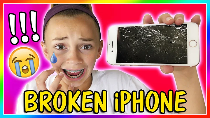 KAYLA BROKE HER iPHONE! | CAN WE FIX IT? | We Are ...