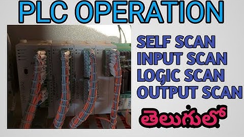 PLC operation and it