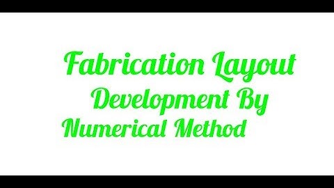 Free Book for Fabrication layout