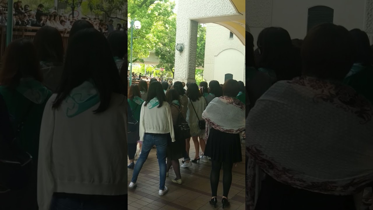 宝塚歌劇　トップ入待ち