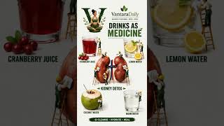 🌿 Drinks That May Support Kidney Health Naturally 💧 | Vantara Daily #healthtips #usa #shorts #viral