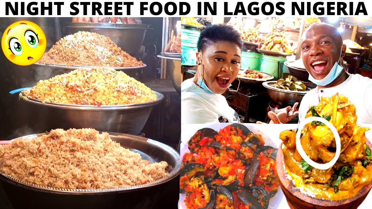 NIGHT STREET FOOD IN NIGERIA?|| LAGOS AT NIGHT