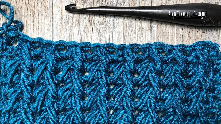 Learn the Feather Stitch Crochet Technique