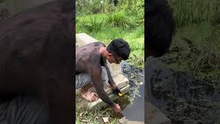 Beer Belly Transformed into Abdominal Muscles Outdoor Rural Sports