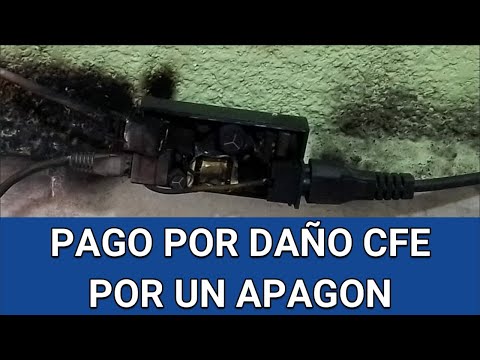 Como solicitar el pago por daño a instalaciones, equipos o aparatos eléctricos por parte de la CFE