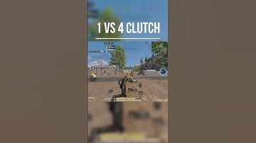 Fearless Battle: 1 vs 4 with Mythic Ak117 in COD Mobile #codm br #codshorts #shorts