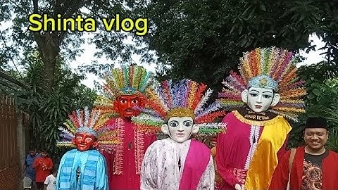 NGARAK ONDEL ONDEL BETAWI SEKELUARGA 💕 KELILING SETU BABAKAN 
