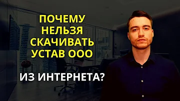 Устав ООО образец из Интернета | Почему не нужно скачивать?