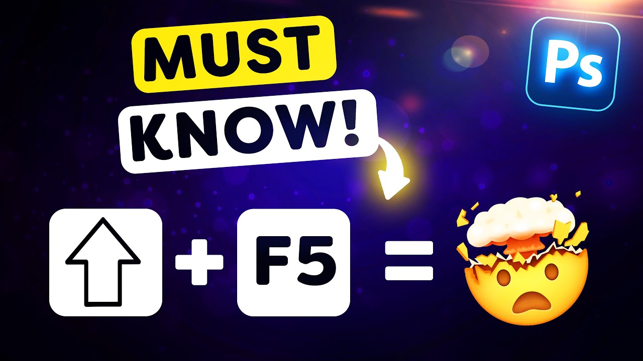 20 INSANE Photoshop Shortcuts You NEED! (Adobe Photoshop Tutorial)