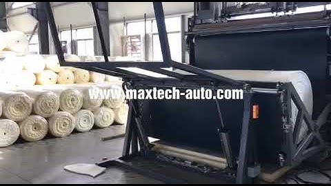 peeling foam roll machine