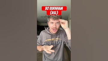 Bo Burnham in ASL #asl #coda #signlanguage #fallintoshorts #boburnham #learnasl