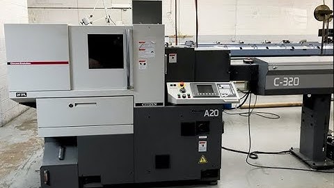 Citizen A20VII CNC Swiss Lathe - MC# 600648