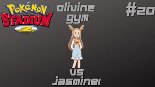 Vs Jasmine! Pokemon Stadium 2 Gameplay Episode 20-Gym Leader Castle