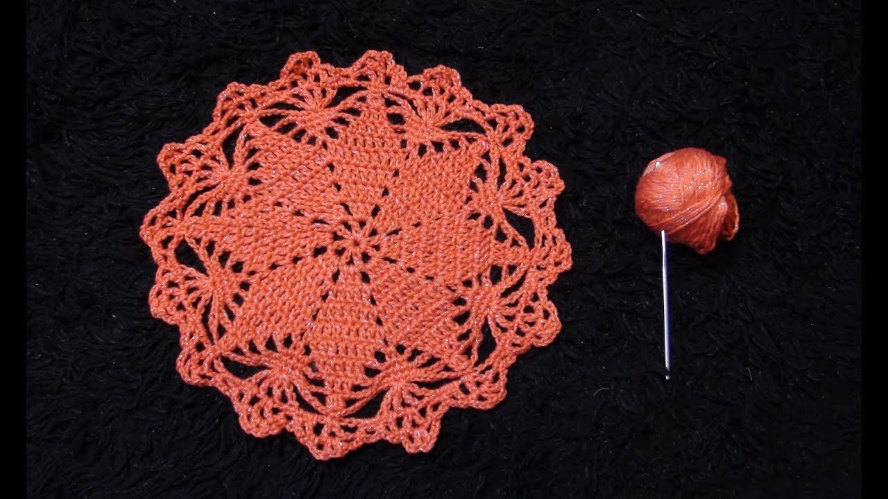 How to Crochet a Doily / Placemat Pattern 950│by ThePatternFamily