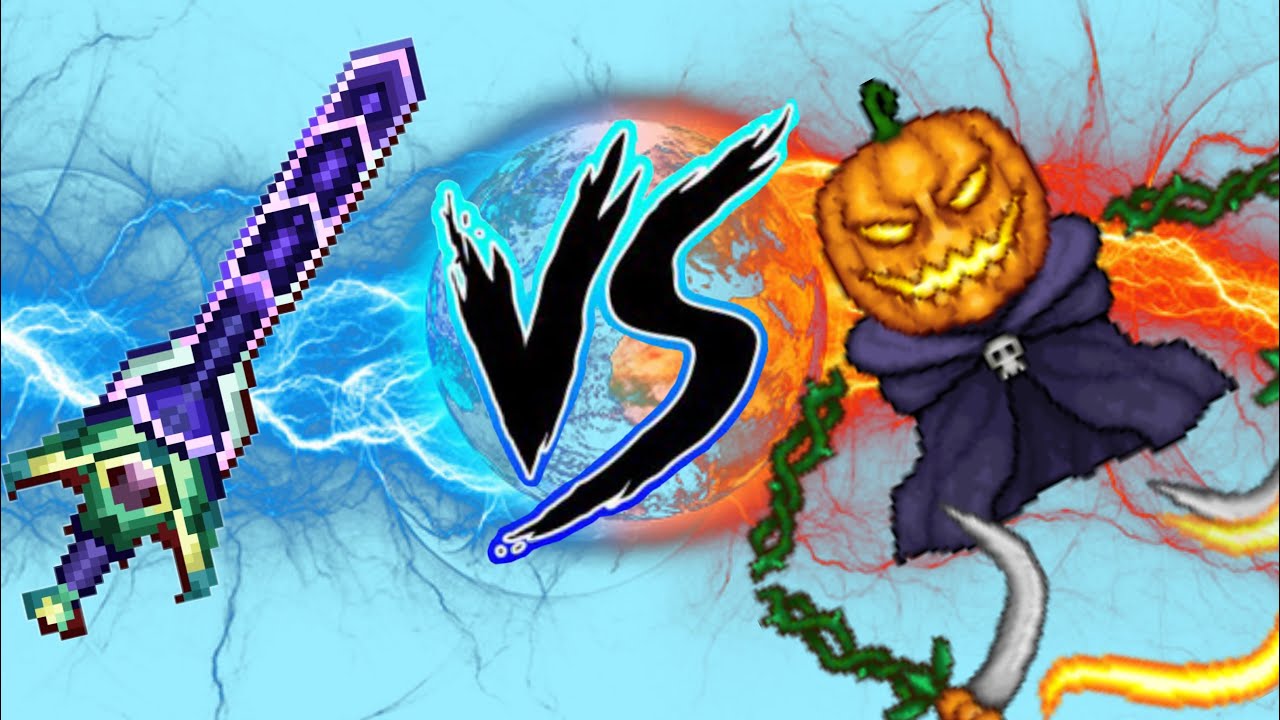 NEW 1.4 terraria update mobile! Pumpkin moon chaos! New zenith!