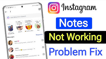 Instagram notes not working Problem || instagram notes not adding not deleting problem today 2025