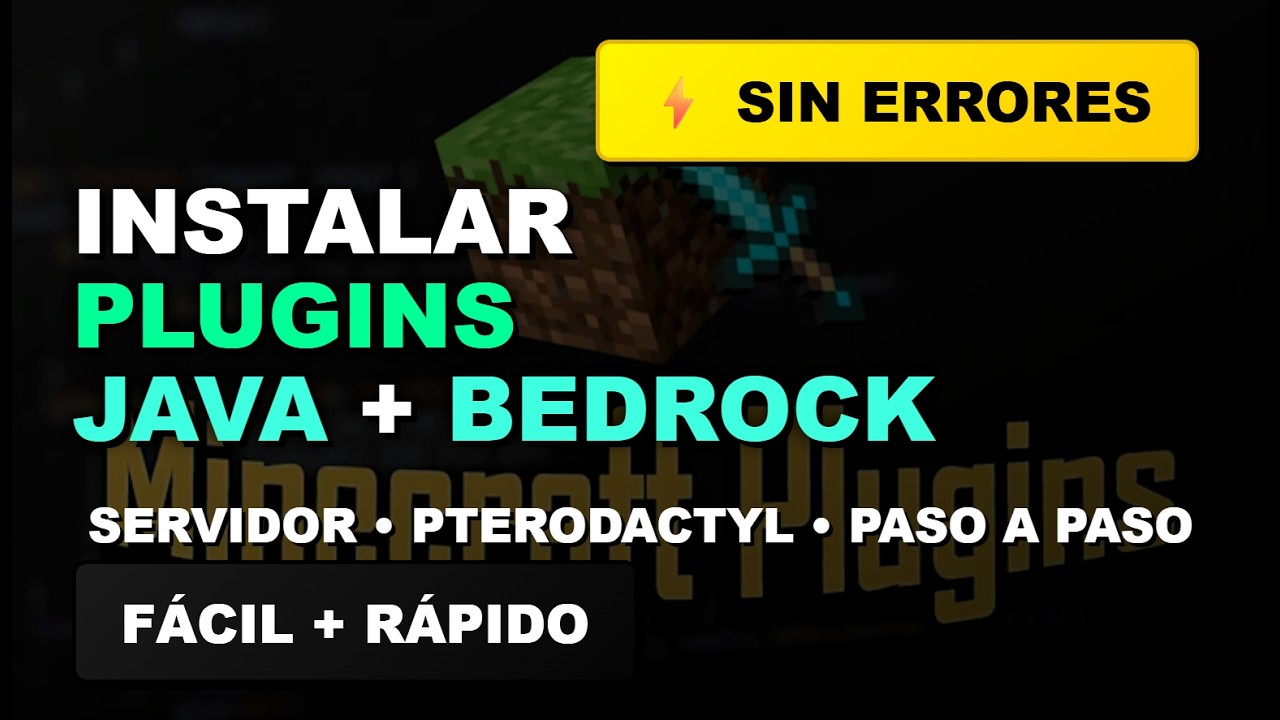 Cómo Instalar y Añadir Plugins en tu Servidor Minecraft Java y Bedrock ...