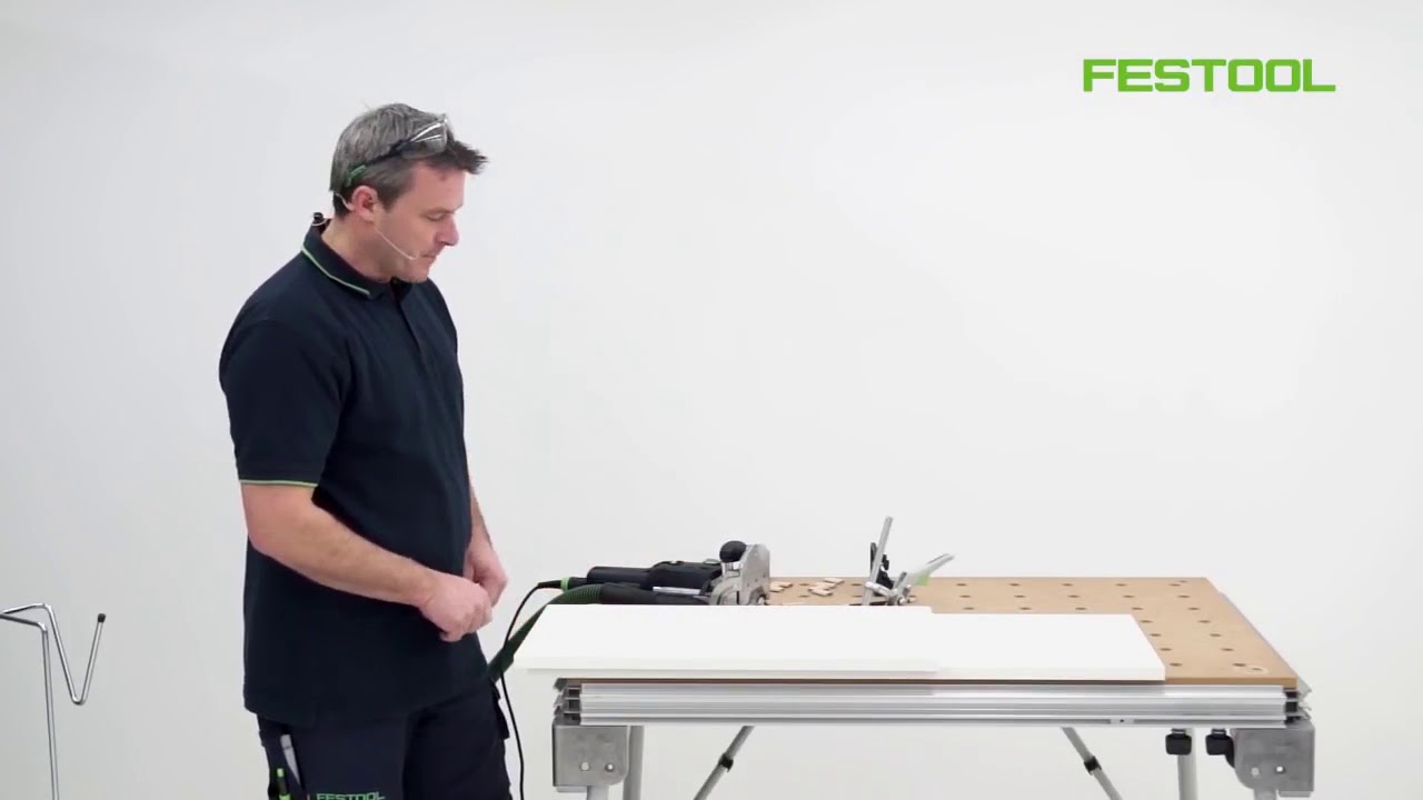 Festool TV épisode 86 : système d'assemblage DOMINO - panneaux bout à bout