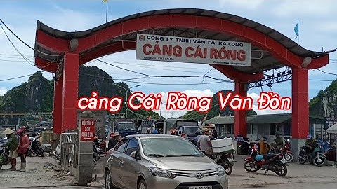 cảng cái rồng huyện Vân Đồn Quảng Ninh.