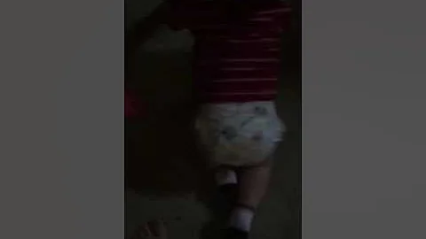 Cousin trying to stand