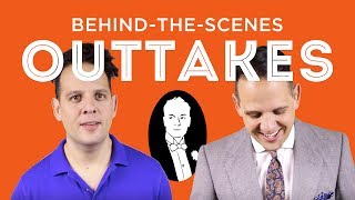 Funny Fails Behind The Scenes - Try Not To Laugh - Outtakes of Gentleman's Gazette Videos