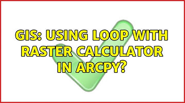 GIS: Using Loop with Raster Calculator in ArcPy?