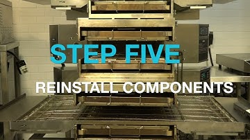 Turbochef cleaning instructions l Turbochef High H Conveyor