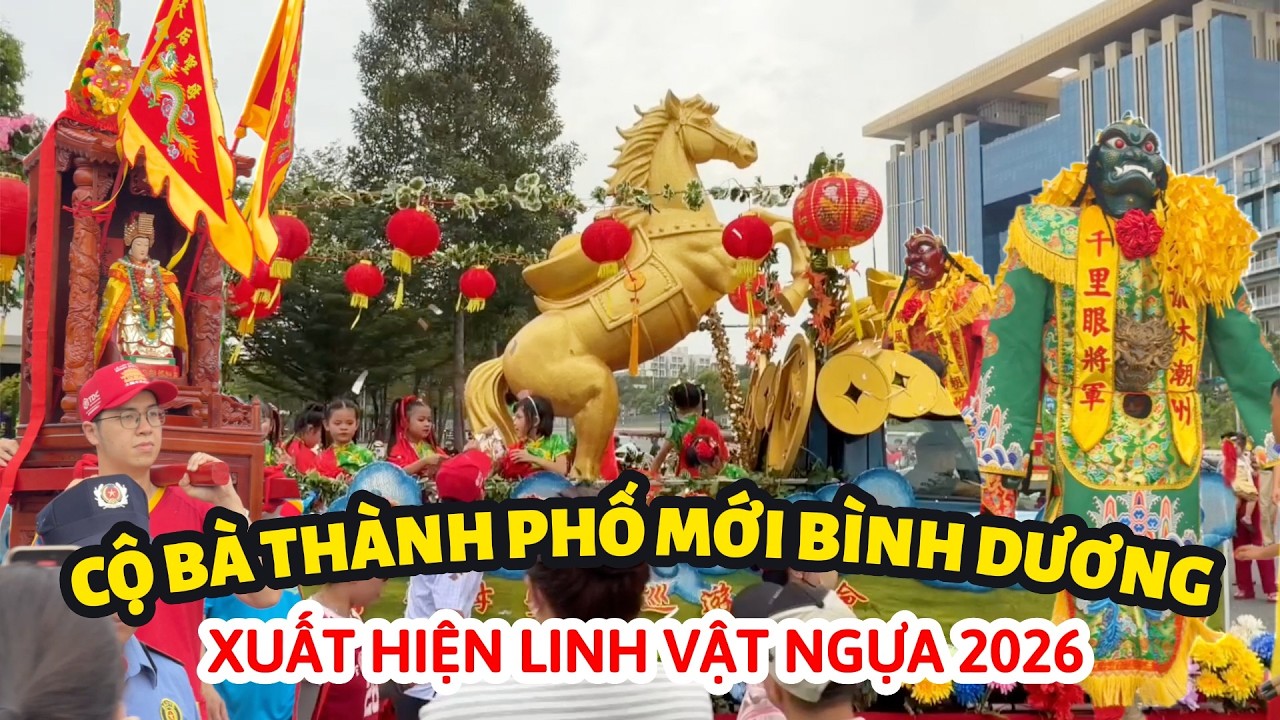 Cộ Bà Thành Phố Mới Bình Dương 2026 | Rất Nhiều Tiên Thánh Hội Tụ | Đổ Sà Lan Cát Cho Ngọc Thịnh