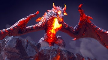 sony vegas intro template | Fire Dragon Logo Reveal